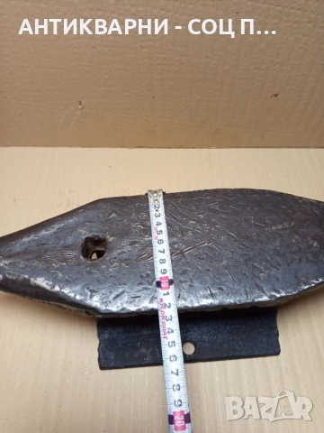 Стара Релсова Наковалня 17кг., снимка 14 - Антикварни и старинни предмети - 51556310