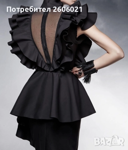 Дизайнерска рокля! Knapp!, снимка 2 - Рокли - 51512613