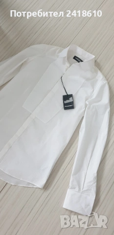 DQUARED2 Cotton Made In Italy Mens Size 50 / L НОВО ! ОРИГИНАЛ! Мъжка Риза!, снимка 4 - Ризи - 53797478