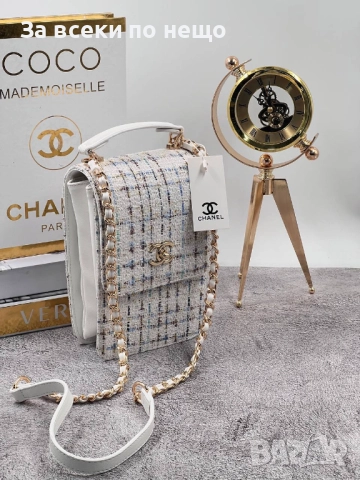 Chanel Дамска Чанта С Дълга Дръжка За През Рамо Шанел - Налични Различни Цветове Код SK203, снимка 4 - Чанти - 52531531