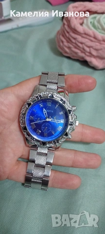 ,Колиета,часовник Armani,ръчна изработка сребърни обици , снимка 2 - Романтични подаръци - 48959538