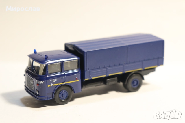 BREKINA H0 1/87 ШКОДА МАДАРА SKODA КАМИОН МОДЕЛ, снимка 6 - Колекции - 52989630