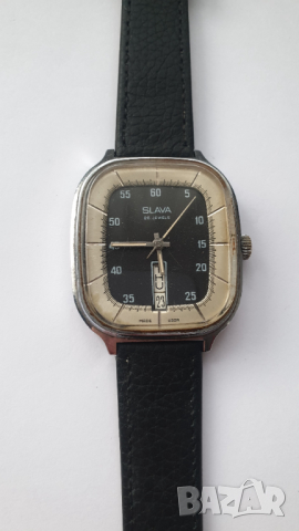 Колекционерски часовник SLAVA 26 JEWELS, снимка 6 - Антикварни и старинни предмети - 44685891