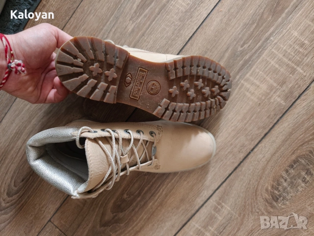 Оригинални кожени боти Timberland 36, снимка 4 - Дамски боти - 53923373