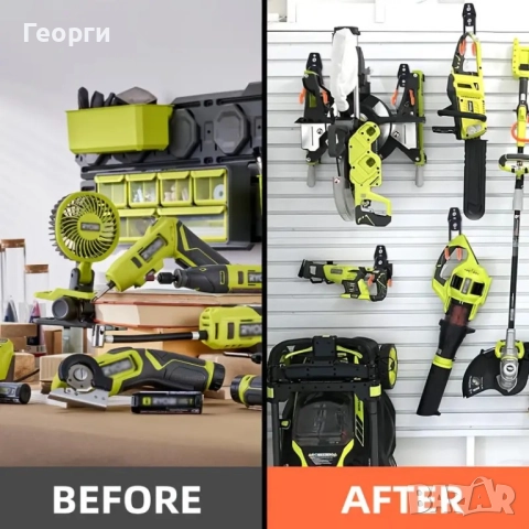 Тежкотоварни метални двойни куки за стенен монтаж, снимка 2 - Други инструменти - 51853497