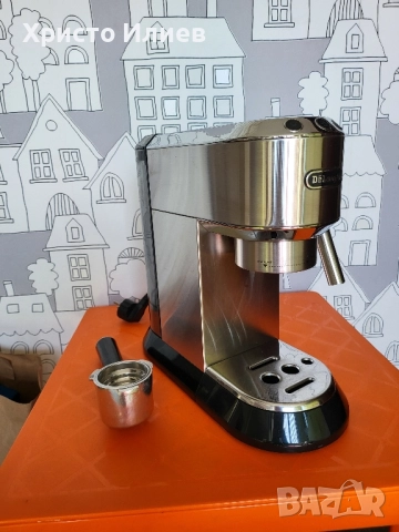 DeLonghi Dedica Кафемашина с ръкохватка, снимка 13 - Кафемашини - 51935839