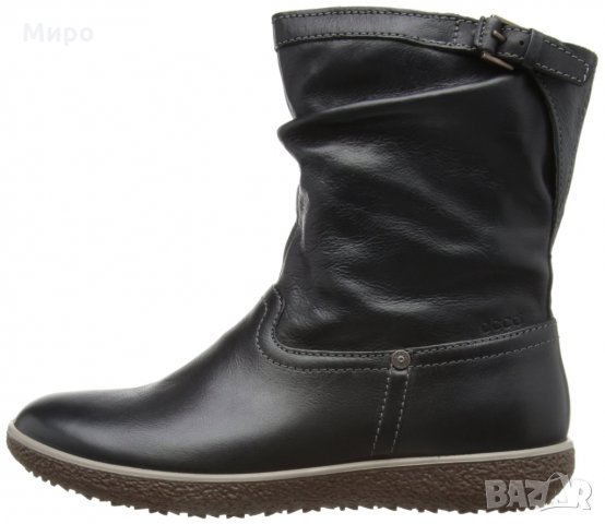 Дамски кожени ботуши Ecco AUDE - 37 номер, снимка 2 - Дамски ботуши - 30889864