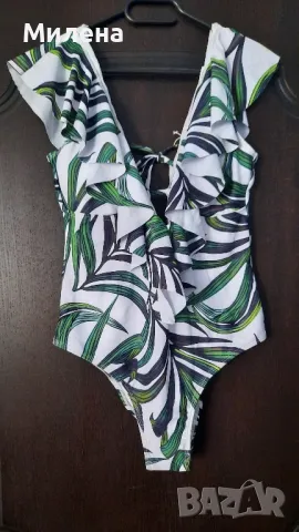 Дамски цял бански с етикет - M/L, снимка 3 - Бански костюми - 47353608
