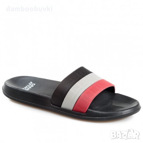 Мъжки гумени чехли Grand Attack черно 41/45