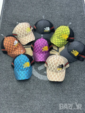 шапки с козирка gucci , снимка 17 - Шапки - 51041123
