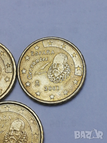 лот от 10 евро-цента Испания различни години, снимка 4 - Нумизматика и бонистика - 53935936