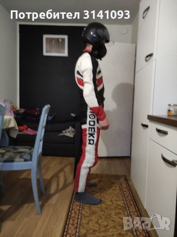 Кожен мото екип Модека No 42., снимка 3 - Спортна екипировка - 38414495