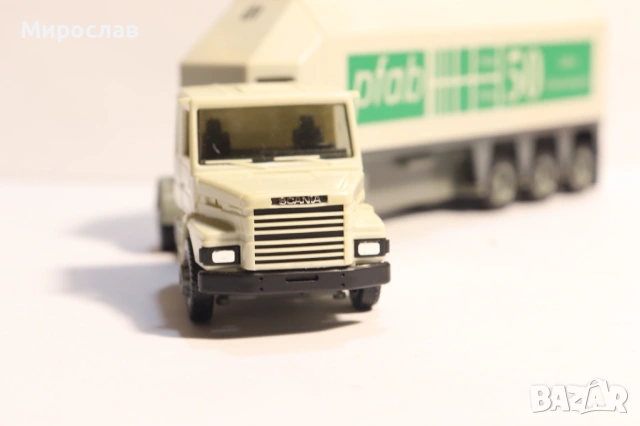 HERPA H0 1/87 SCANIA КАМИОН МОДЕЛ ТРАНСПОРТ НА СТЪКЛО, снимка 4 - Колекции - 53250556