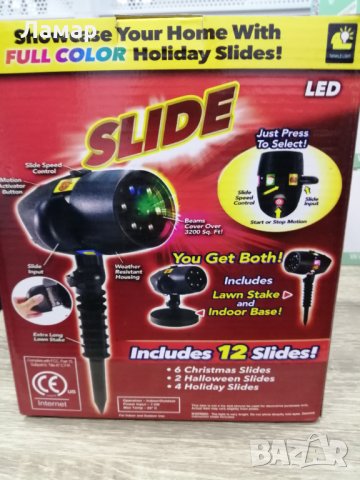 Мини лазер-лазерен проектор движещи се точки и фигури-Червени и Зелени, снимка 6 - Други стоки за дома - 31047578