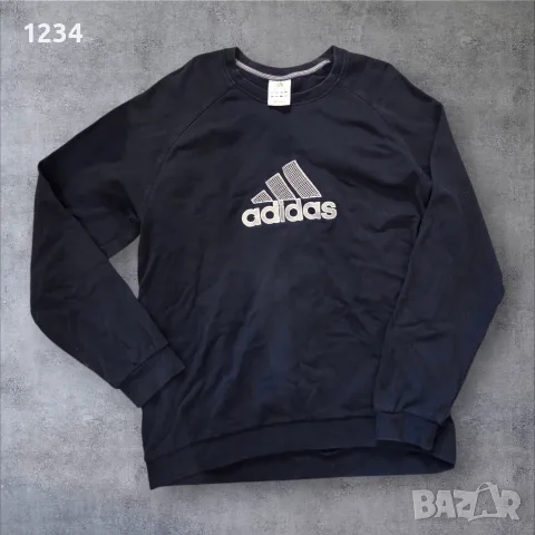 Vintage Adidas Sweatshirt – Ретро суитшърт с бродирано лого – XL