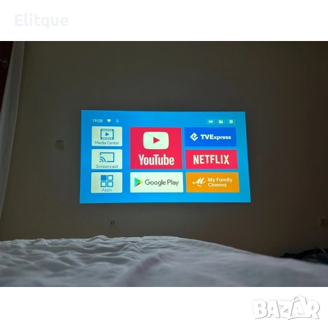 LED Проектор, снимка 5 - Плейъри, домашно кино, прожектори - 53102444