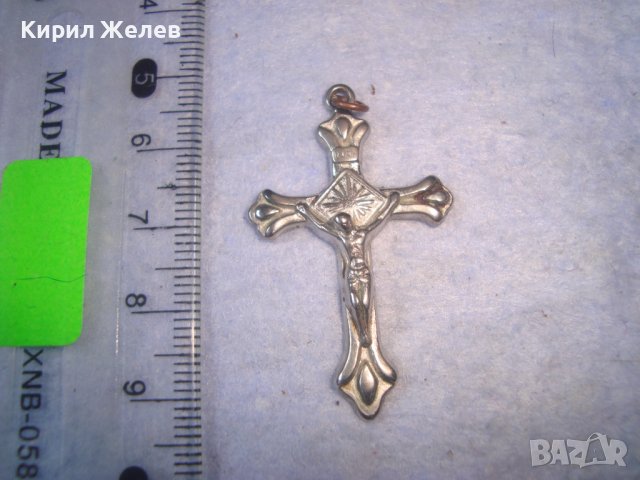 ПОСРЕБРЕНО СТИЛНО НАГРЪДНО РАЗПЯТИЕ КРЪСТЧЕ КРЪСТ 27261, снимка 5 - Колиета, медальони, синджири - 36954458