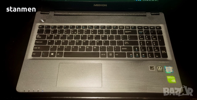 Продавам лаптоп Medion P6600/IPSматFullHD15.6сKам/4x2.3ghzТhr/SSD240gb/8gb/НоваБат/DVDrw/Германия пр, снимка 7 - Лаптопи за дома - 52696483
