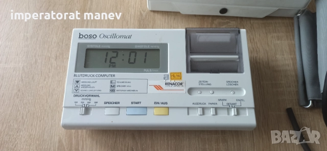 Апарат за кръвно налягане с принтер, снимка 2 - Уреди за диагностика - 52980519