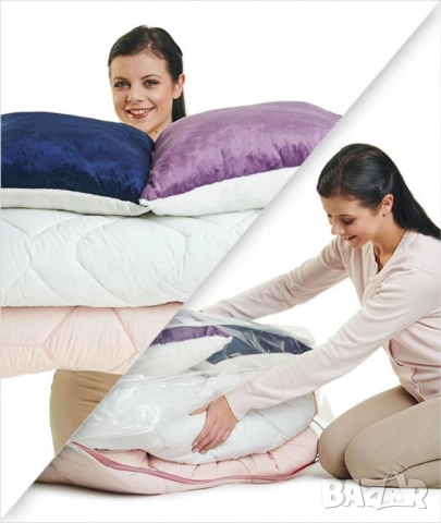 Вакуумиращи пликове за съхранение на дрехи и аксесоари, снимка 15 - Други стоки за дома - 52057625