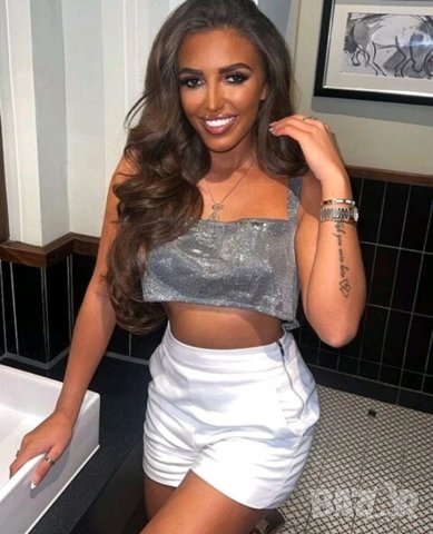 Сребърен топ потник, снимка 1