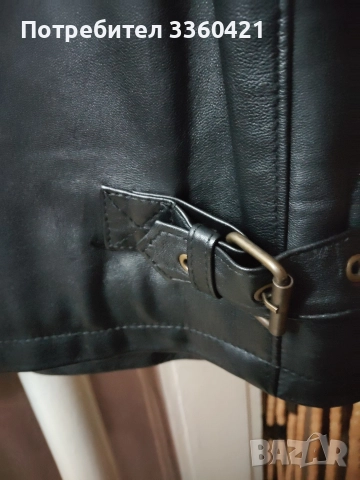 Мъжко кожено яке. , снимка 4 - Якета - 52708967