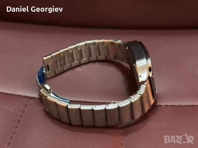 Нов Часовник Cartier Santos XL в сребрист цвят , снимка 3 - Мъжки - 53925719