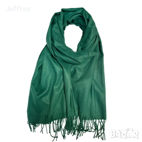 Дамски едноцветни шалове кашмир, снимка 3 - Шалове - 53043628