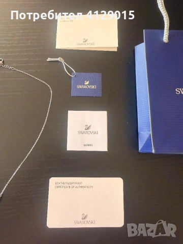 Swarovski колие, снимка 5 - Смарт гривни - 53308166