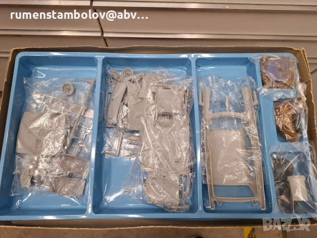 Morris Nomad - стар руски сглобяем комплект, ~1:24, снимка 5 - Други ценни предмети - 52942765