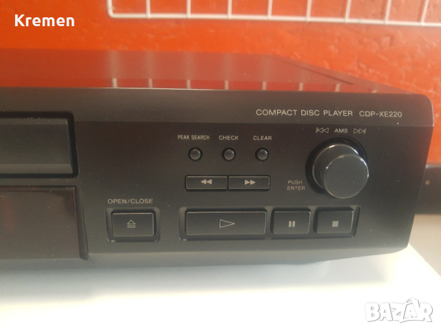 CD SONY CDP-XE220, снимка 5 - Ресийвъри, усилватели, смесителни пултове - 44744560