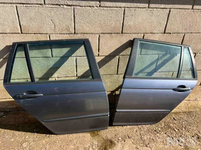 Оборудвани задни врати за BMW E46 седан/комби