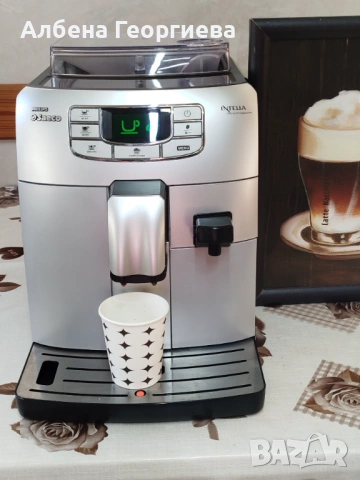 Кафе автомат Saeco  Intelia One touch Cappuccino , снимка 13 - Кафемашини - 53286493