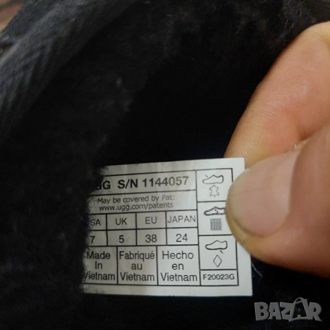 UGG Classic Mini Side Logo номер 38 боти / апрески / ботуши , снимка 9 - Дамски боти - 53193934