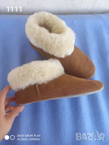 Пантофи-естествена кожа., снимка 3 - Пантофи - 48254368