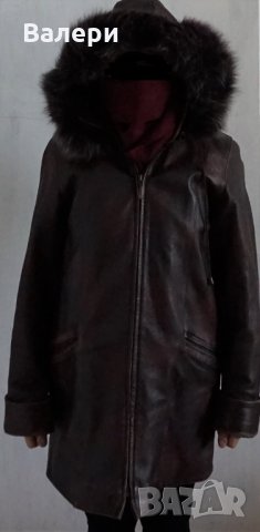 Дамско кожено манто-естествена кожа