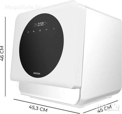 Bolero Aguazero 1100 Компактна съдомиялна машина с 3 комплекта, снимка 5 - Съдомиялни - 56137522