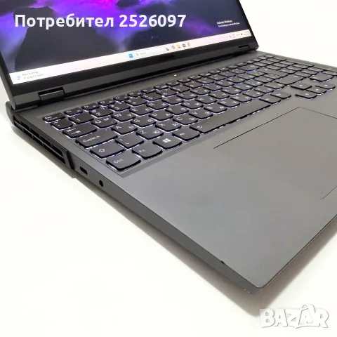 Lenovo Legion Pro 5/16” WQXGA 2.5K/Ryzen 7 5800H/RTX 3060 6GB/16GB/512GB NVMe, снимка 4 - Лаптопи за игри - 55856766