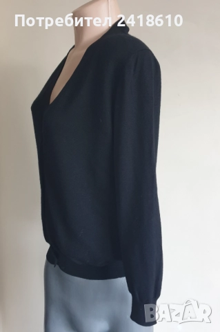 Prada Wool  Cardigan Womens Size 42/ M - L ОРИГИНАЛ! Дамскa Жилетка!, снимка 14 - Жилетки - 52265976