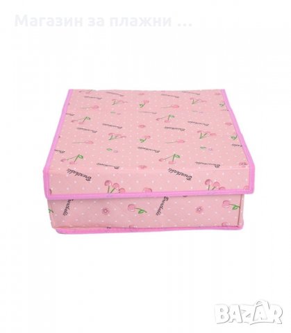 КОМПЛЕКТ ОТ 3БР. СГЪВАЕМИ ОРГАНАЙЗЕРИ С КАПАЦИ, ЗА БЕЛЬО И ЧОРАПИ - код 2550, снимка 7 - Органайзери - 34192623