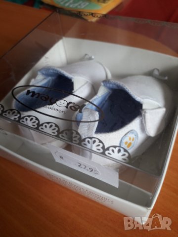 Бебешки бели буйки, снимка 2 - Бебешки обувки - 42473552