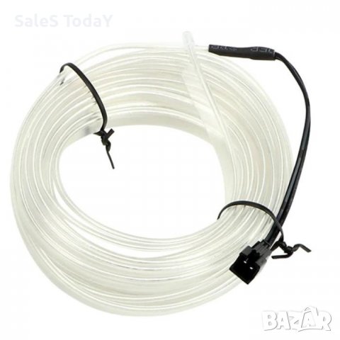 Интериорна лента за кола, лед, 2 метър, бяла, , снимка 2 - Аксесоари и консумативи - 38202482