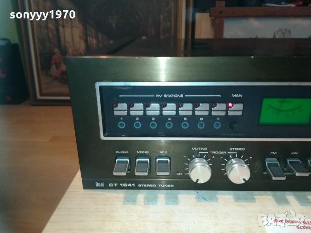 dual ct1641 stereo tuner made in germany-switzerland 1203211655, снимка 8 - Ресийвъри, усилватели, смесителни пултове - 32136353