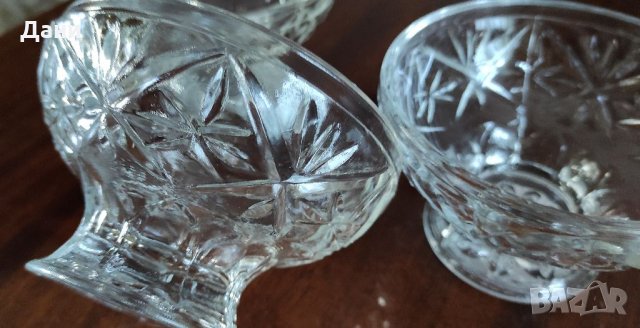 Стъклени купички 3бр по 3 лв за брой., снимка 3 - Чинии - 35492231