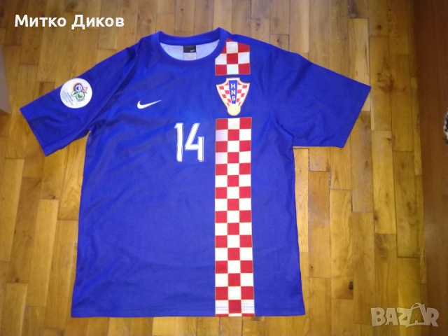 Хърватска футболна тениска маркова на Найк №14 Лука Модрич размер М