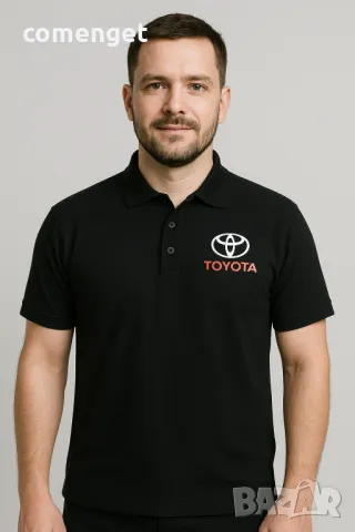 Мъжки поло тениски ТОЙОТА / TOYOTA тип лакоста - 7 цвята!