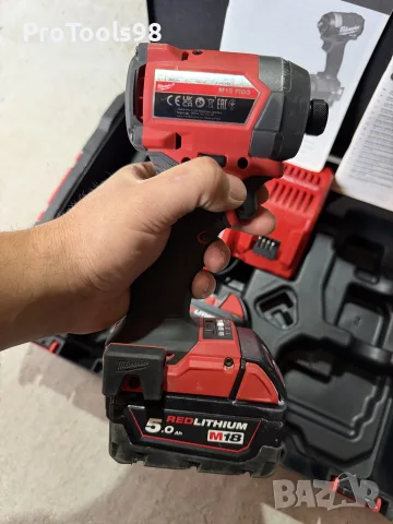 Milwaukee M18 FID3 безчетков импакт, снимка 6 - Винтоверти - 56530270