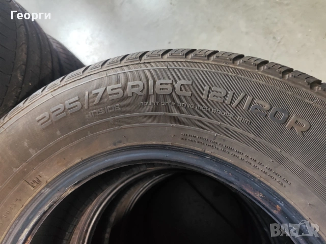 4бр.летни гуми 225/75/16C Nokian, снимка 5 - Гуми и джанти - 53350268