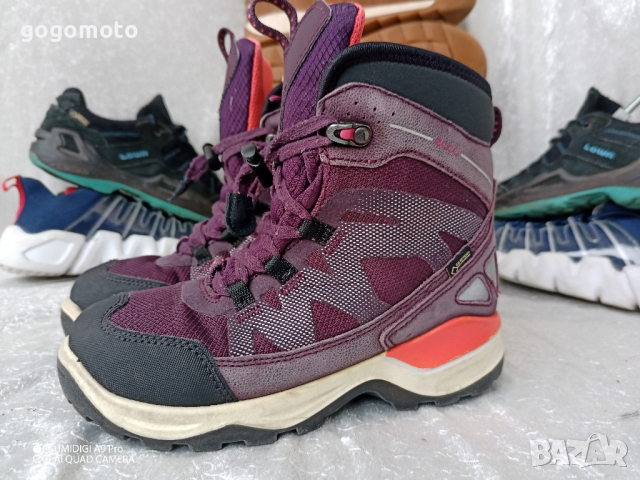 детски водоустойчиви туристически унисекс маратонки GORE-TEX®, original ecco® RECEPTOR, N- 31 - 32, снимка 10 - Детски маратонки - 44572487