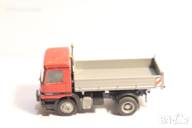 HERPA H0 1/87 MERCEDES ACTROS САМОСВАЛ КАМИОН МОДЕЛ, снимка 2 - Колекции - 52864930